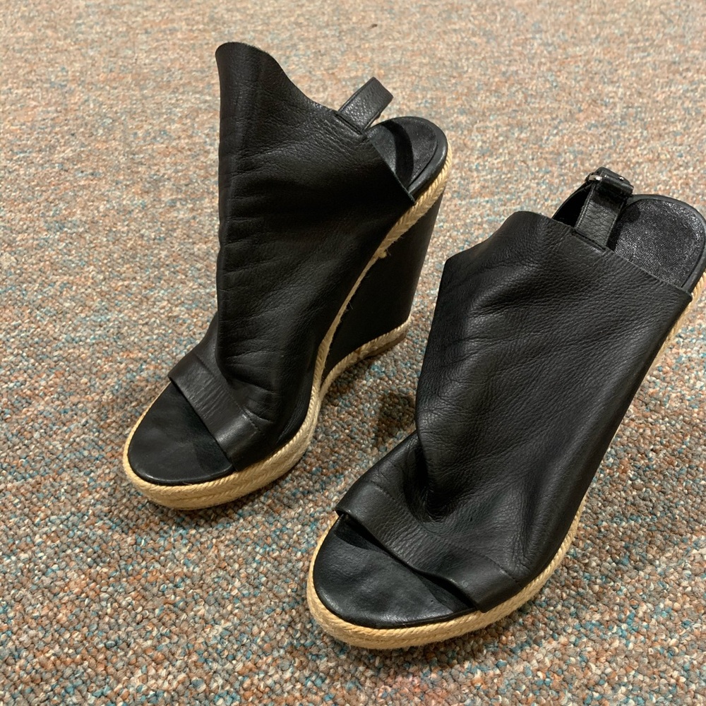 Balenciaga open toe bootie